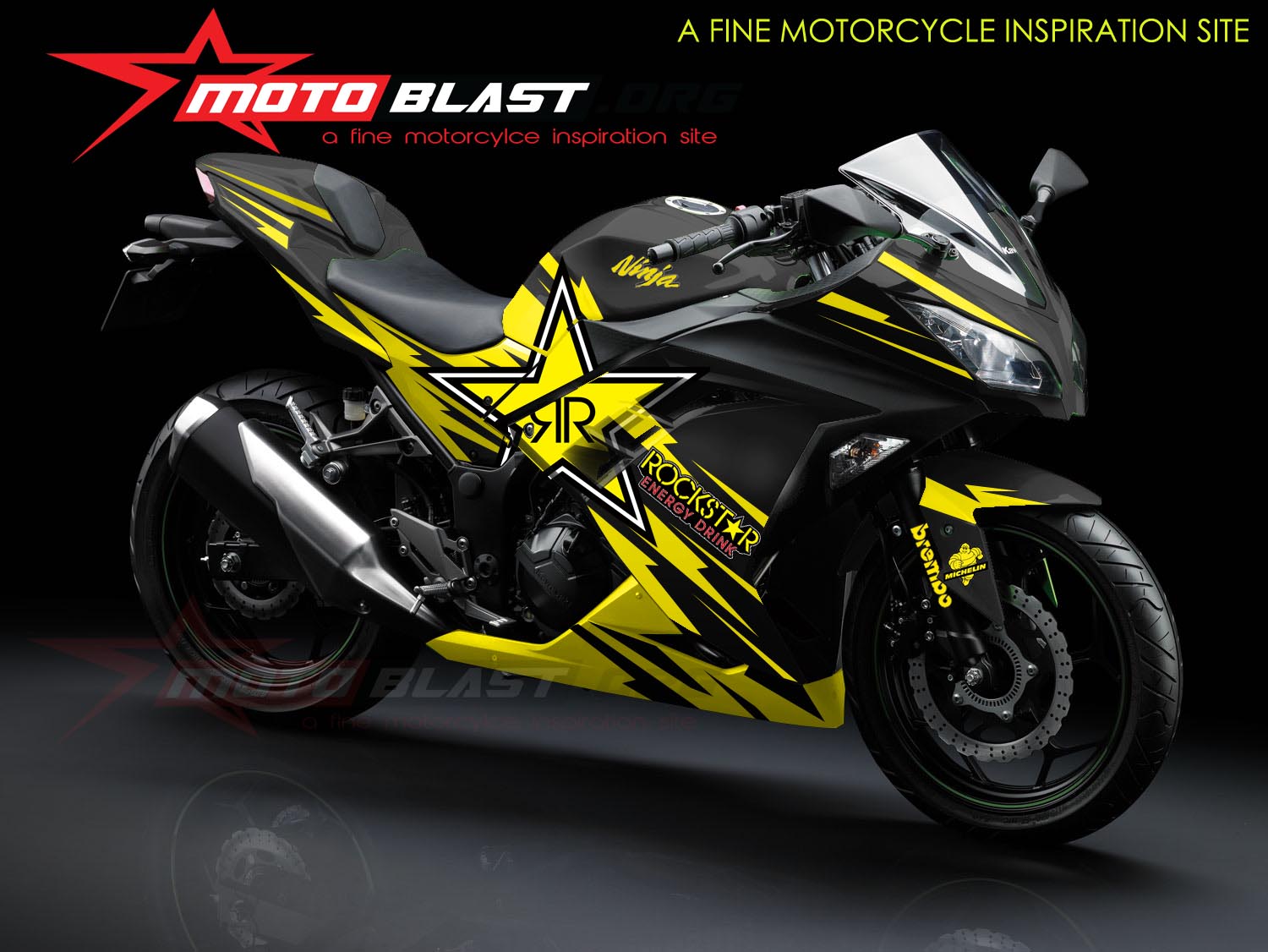 Dán Decal Xe Vario 2019. Motoblast buka pemesanan Decal Printing untuk Kawasaki Ninja 250R FI, Z250, CBR250R, dan CBR150R!