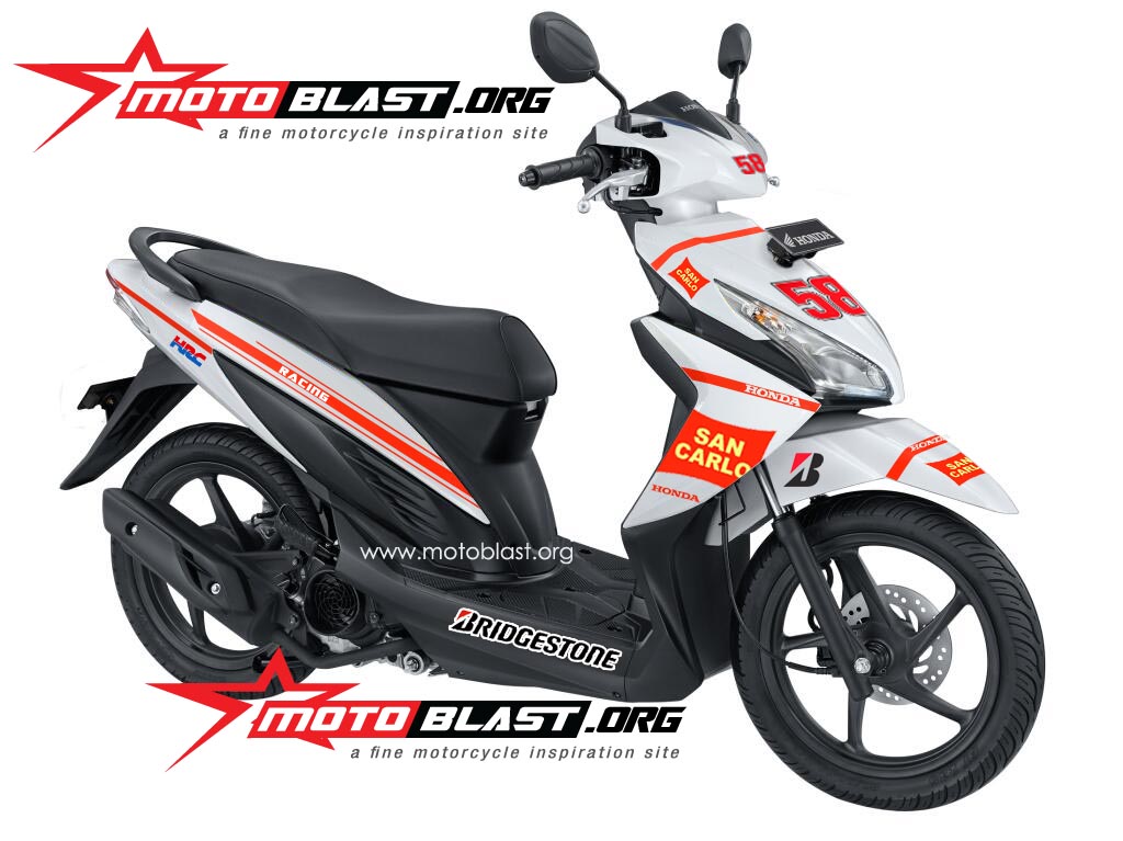 Vario 110 Fi Modif Striping. Modif Striping Vario 110 FI san carlo Gressini!!