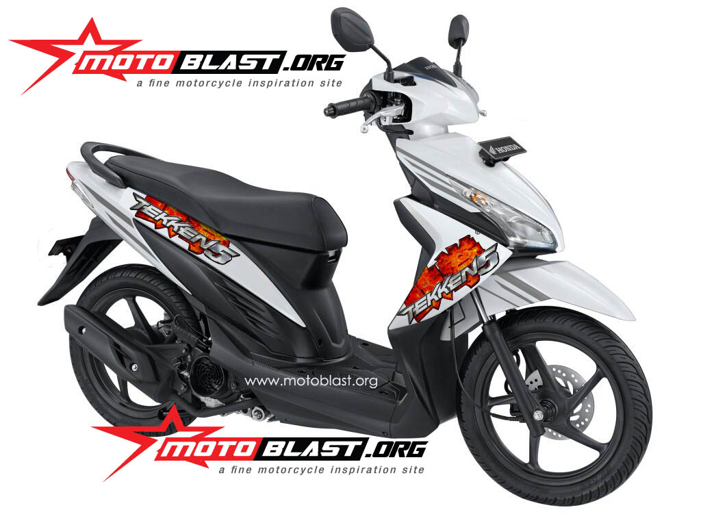 Modif Vario 110 Sederhana. Modif Striping Honda Vario 110 FI