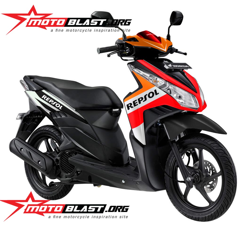 Modif Vario 110 Repsol. Modif Striping Honda Vario Techno 110