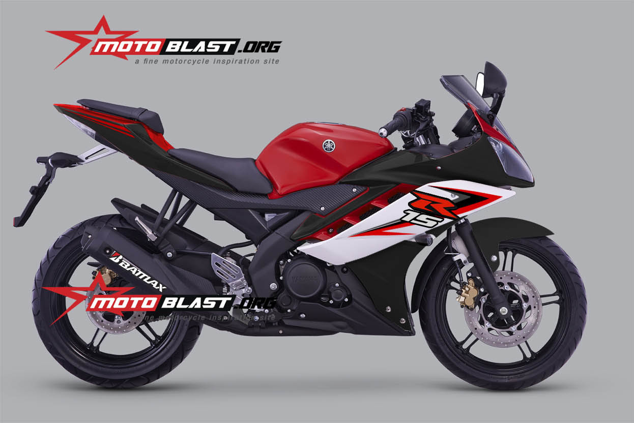 Modif Vario 125 Merah Sederhana. Modif Striping Sederhana untuk Yamaha R15 Merah!