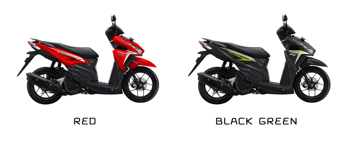 Vario 125 Esp 2016 Black. Honda melakukan Penyegaran Striping Vario 125Esp 2016