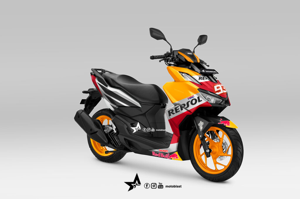 Vario 160 Versi Repsol. Sstt…Ada Honda Vario 160 versi Repsol Honda Racing keren banget!!!