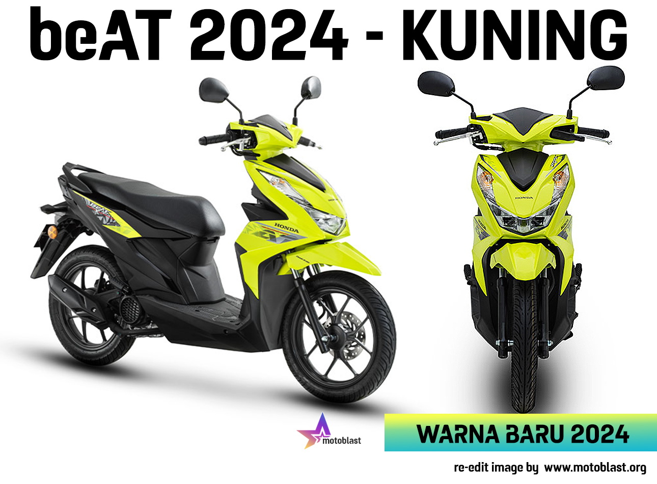 Honda Vario 150 Warna Kuning. Honda Rilis beAT versi 2024 warna kuning … wah bening banget nih