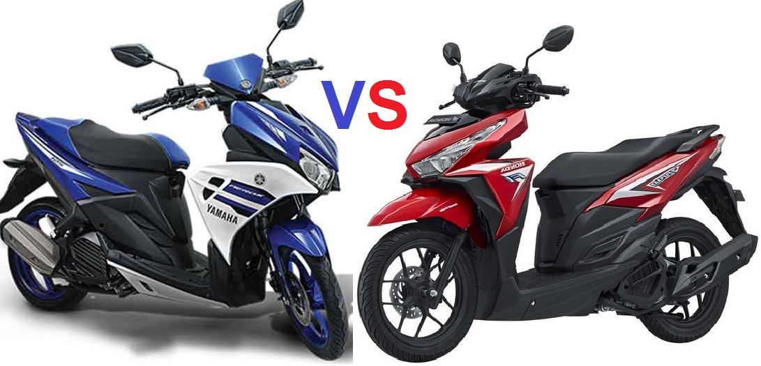 Komparasi Aerox 125 Vs Vario 125. Pilih Mana Yamaha Aerox 125 Atau Honda Vario 125 ???