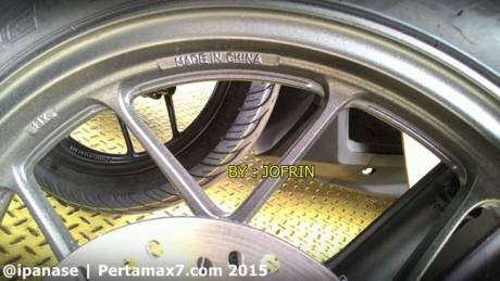 Velg Vario 150 Merk Enkei. Gak Semua Velg Honda Vario 150 dan 125 Made In China Kog Bro!!