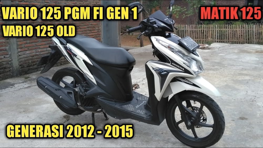 Isi Tangki Vario 125 Tahun 2013. √ Berapa Liter Kapasitas Tangki Bensin Vario Techno 125 Old? -