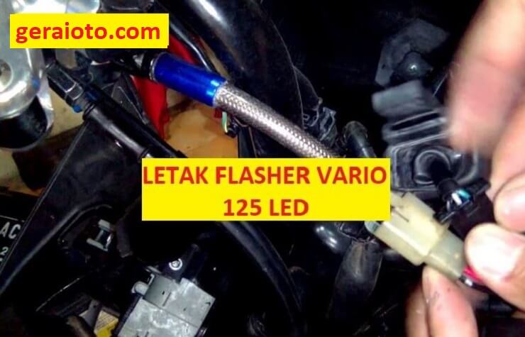 Letak Flasher Motor Vario 125. Letak Flasher Vario 125 New 2019