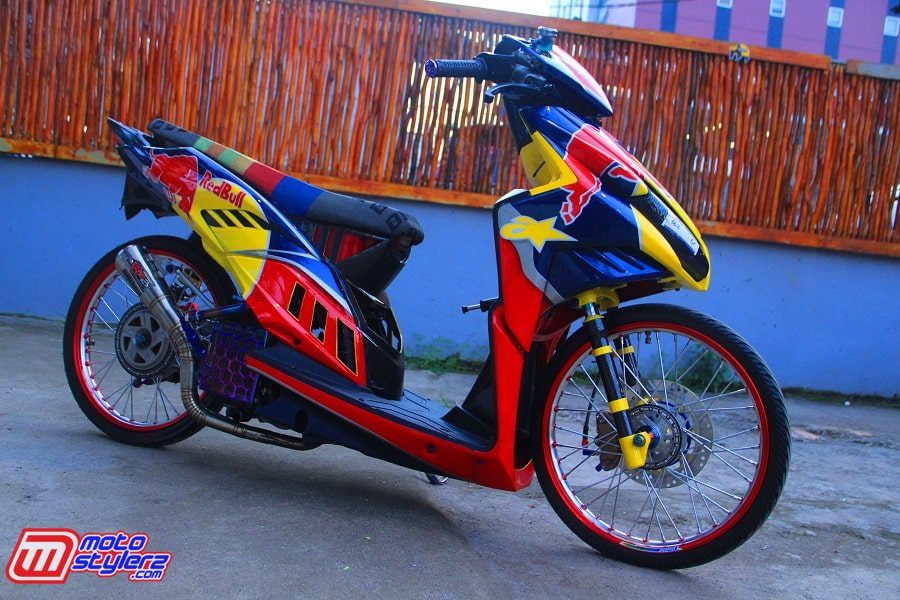 Modif Vario Techno Road Race. Modifikasi Vario Techno“2009-Palembang: Street Bike Tak Pernah Ingkar Janji, Korekan Engine Bukan Basa Basi