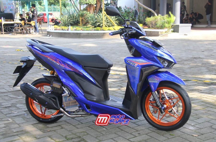 Modif Vario 125 Terbaru 2021. Vario 125”2021-Jakarta Timur: Ditegaskan Repaint Berkualitas, The Super Wetlook Hasil Nyatanya