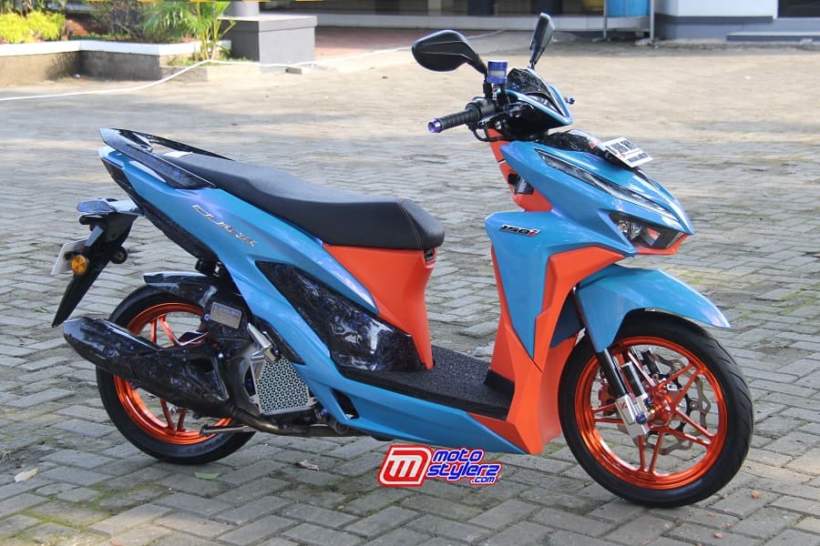 Vario Modif Sunmori. Vario 150 “2019-Jakarta: Ditindas Warna Cakep, Aktifitas Sunmori Pun Kian Manteb