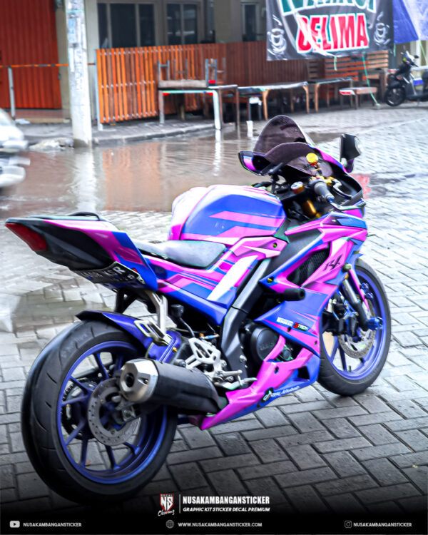 Vario Ungu Biru. Stiker Motor Yamaha R15 V3 Ungu Biru Fullbody – Nusakambangan Sticker