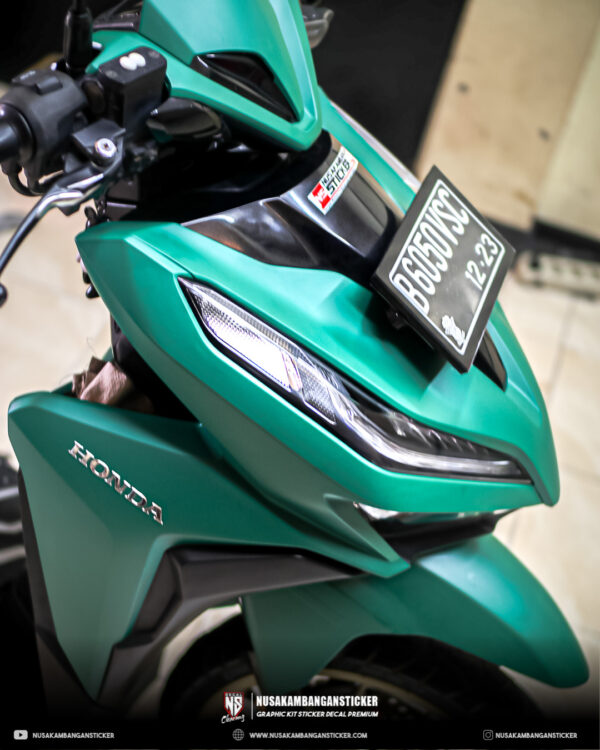 Desain Stiker Variasi Vario 150. Stiker Variasi Honda Vario 150 – 125 Hijau Fullbody – Nusakambangan Sticker