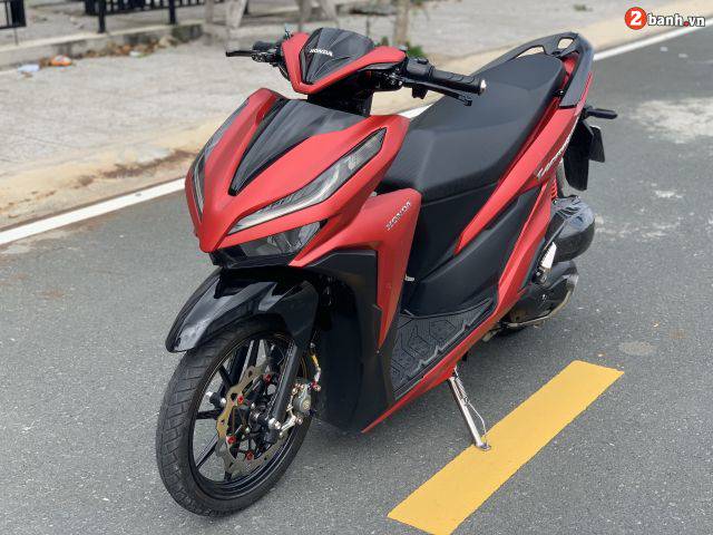 Modifikasi Vario 150 Warna Merah Dop. Modifikasi Honda Vario 150, Modal Pasang Part Premium, Tampang Jadi Elegan