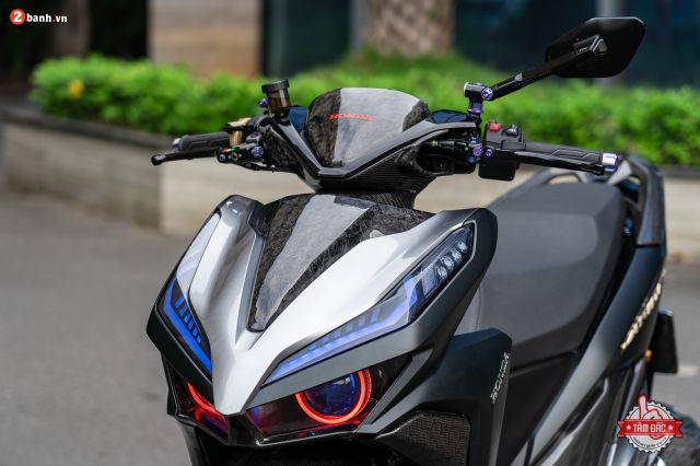 Vario Lên Full ốc Titan. Modifikasi Sangar Honda Vario 150, Tatapan Makin Tajam, Aksesori Full Premium