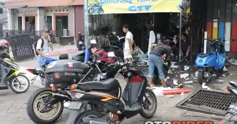 Cutting Sticker Motor Matic Vario. Gondrong Sticker Tawarkan Tampilan Baru Dengan Dana Ekonomis