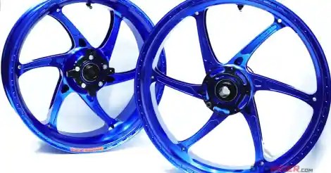 Velg Oz Racing Vario 150. Mewah! Pelek OZ Berbanderol Mirip Vespa Primavera i-Get 150 ABS