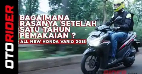 Honda Vario 125 Cbs 2018. VIDEO: Review Pemakaian Satu Tahun Honda Vario 125 CBS 2018 | OtoRider