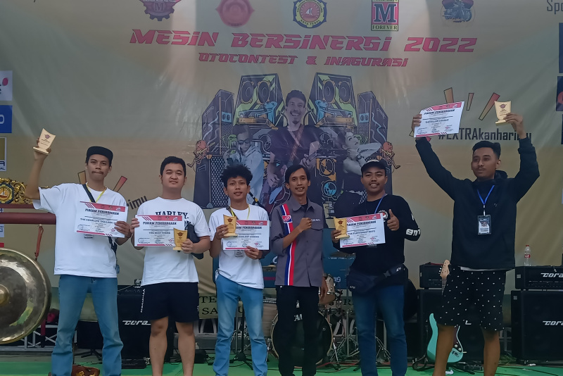 Vario Modif Kontes. Jawara Terbaik Kontes Modifikasi - Harber Otocontest 2022 - Tegal