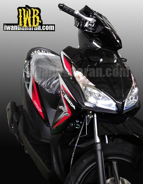 Honda Vario 110 Fi 2014. Honda Vario 110 FI dengan Headlight LED dan Answer back system - Pertamax7.com