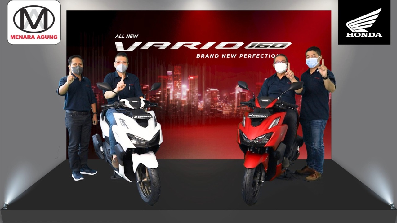 Vario 160 Harga Padang. Menara Agung Kenalkan All New Honda Vario 160