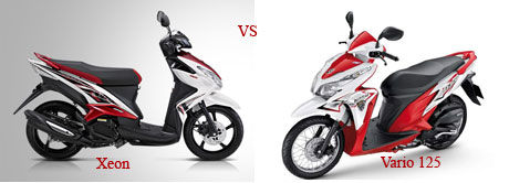 Vario Karbu Vs Vario Injeksi. Yamaha Xeon 125 VS Honda Vario 125 Injeksi, Pilih Mana…???