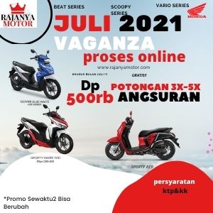 Brosur Motor Honda Vario 2021. Brosur Motor Honda Bandung Juli 2021