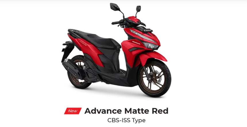 Honda Vario Warna Merah. New Honda Vario 125 Hadirkan Pilihan Warna Baru Advance Matte Red