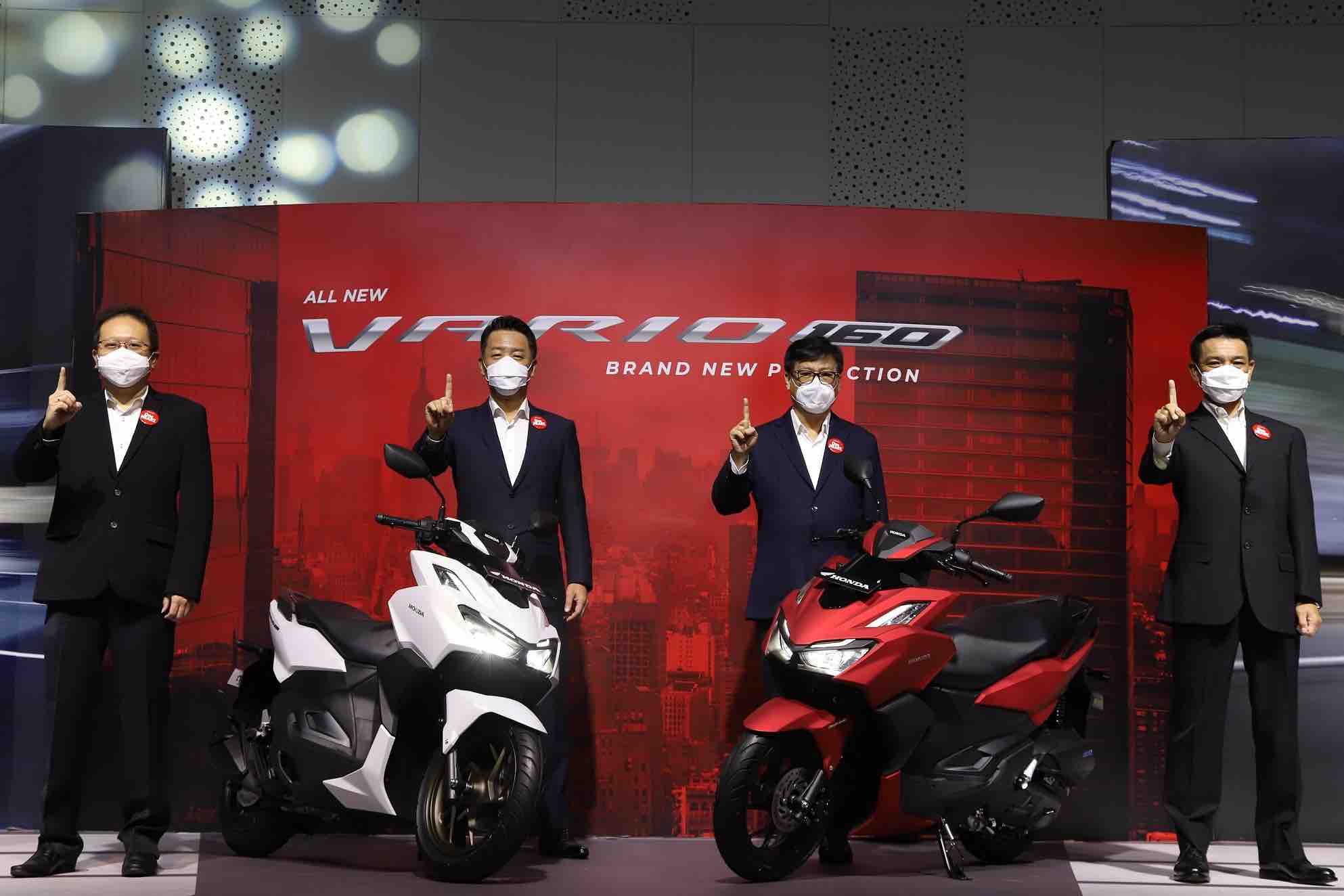 Model Vario 160 Terbaru. All New Honda Vario 160, Perkuat Asosiasi Merek Skutik dari AHM