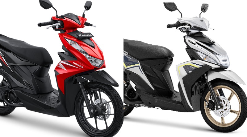 Penjualan Honda Beat Vs Vario. Komparasi Mio Vs Beat, Motor Matik Mana Yang Lebih Baik?