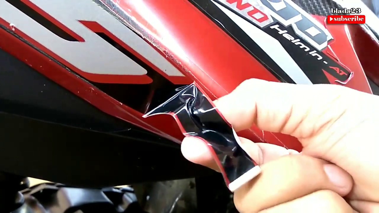 Stiker Body Motor Vario 125. Begini Cara Melepas Stiker Motor yang Mudah dan Ampuh