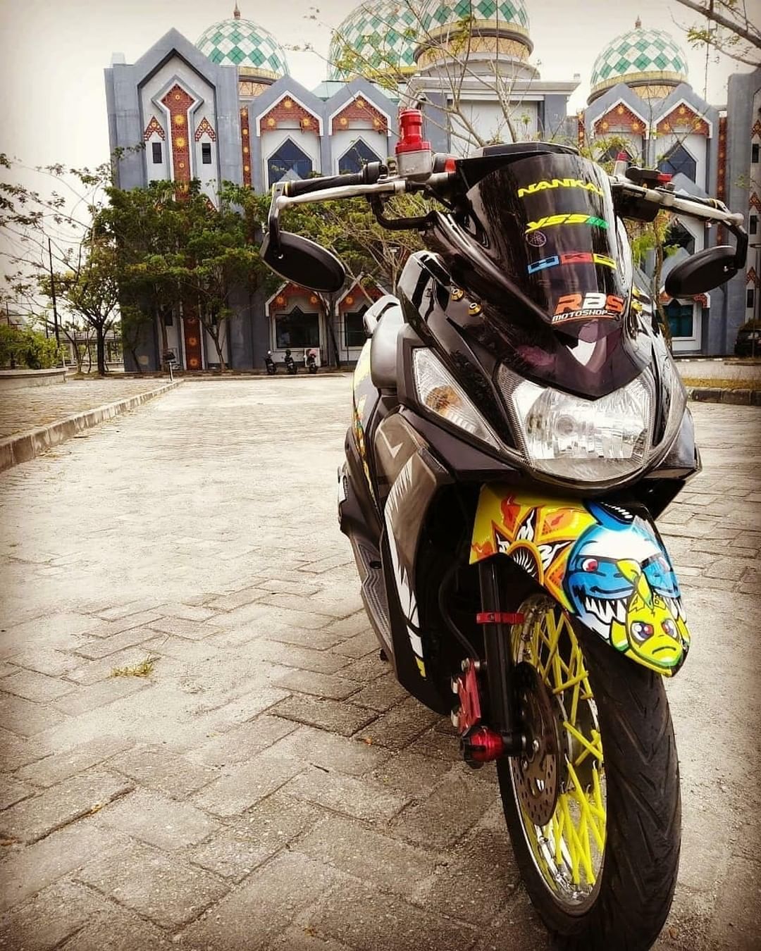 Modifikasi Motor Vario Pake Skotlet. Modifikasi Motor Vario Pake Skotlet
