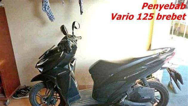 Motor Vario 125 Brebet. Penyebab Vario 125 Brebet, Jangan Panik Karena Mudah Memperbaikinya