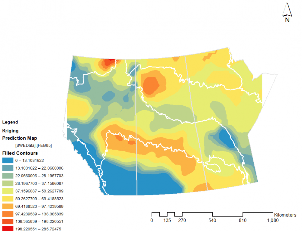 Relationship Between Variogram And Covariance. Spatial Interpolation of Snow Water Equivalent Data in the Canadian Prairies — Angel Chen