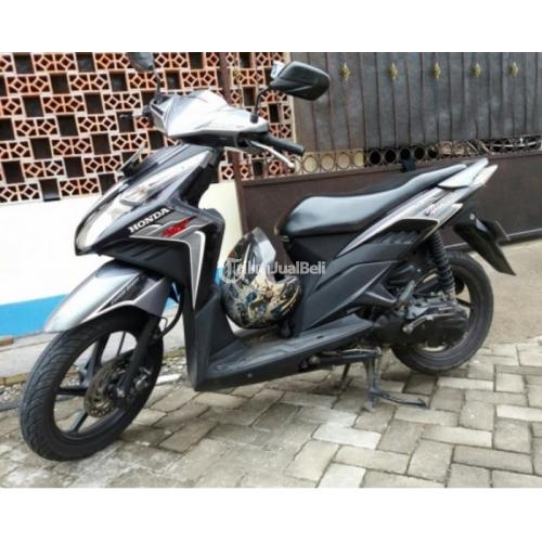Motor Vario Techno Warna Hitam. Motor Honda Vario Techno CBS Second 110 cc Warna Hitam Silver di Solo Jawa Tengah