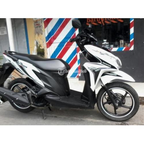 Harga Vario 125 Tahun 2014 Bekas Sidoarjo. Motor Matik Honda Murah Vario Techno 125 FI Tahun 2014 Seken Normal Siap Pakai di Sidoarjo