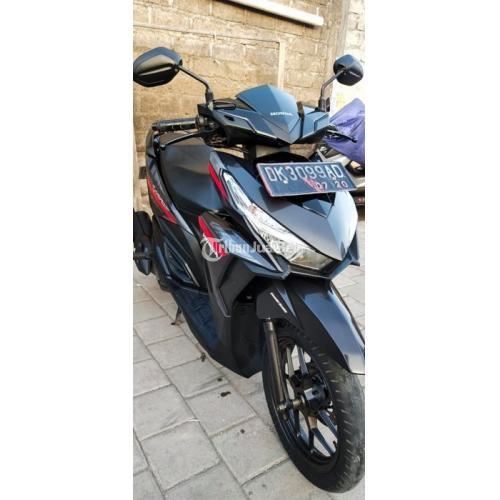 Harga Vario Techno 125 Tahun 2015 Bekas. Honda Vario Techno 125 Tahun 2015 Warna Abu abu Plat DK Denpasar Harga Nego di Denpasar