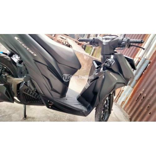 Motor Matic Vario Hitam Doff. Motor Honda Vario 2019 Hitam Doff Bekas Surat Lengkap Nego di Surabaya