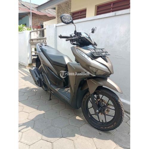 Vario 2019 Vàng Cát. Motor Honda Vario 125 ISS 2019 Bekas Mulus Surat Lengkap Pajak