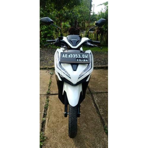 Jual Beli Motor Vario Bekas Magetan. Motor Honda Vario Tahun 2019 Bekas Warna Putih Kondisi Mesin Halus di Magetan
