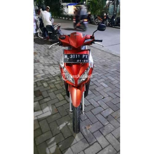 Harga Motor Vario Techno Second Tahun 2010. Motor Honda Vario Techno Tahun 2010 Bekas Surat Lengkap Pajak Jalan di Semarang