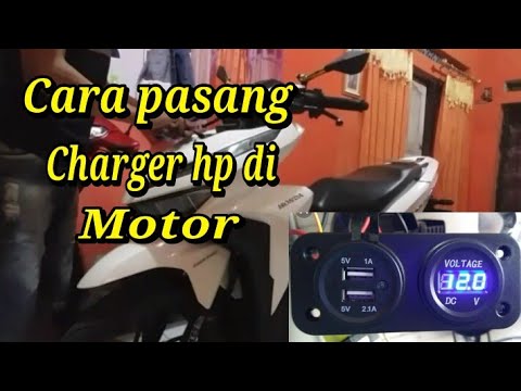Pasang Charger Di Vario 150. Cara Pasang Charger HP di Motor Vario 150