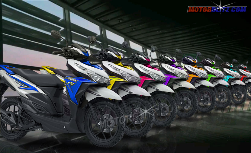 Vario 150 Warna Putih Ungu. Vario eSP warna putih ungu