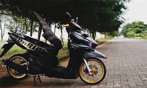 Modif Vario 150 Hitam. Modifikasi Honda Vario 150 Keren dan Terbaik 2023