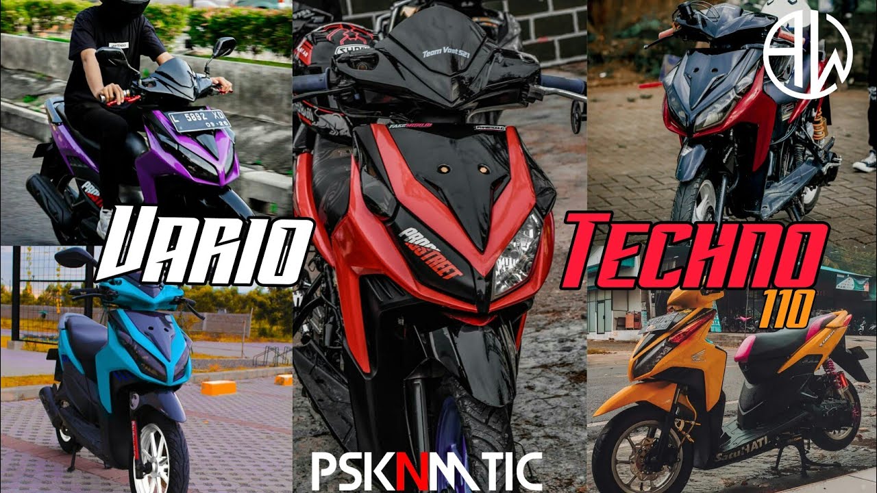 Upgrade Performa Vario Techno 110. Transformasi Sederhana, Gaya Maksimal: Modifikasi Vario Techno 110