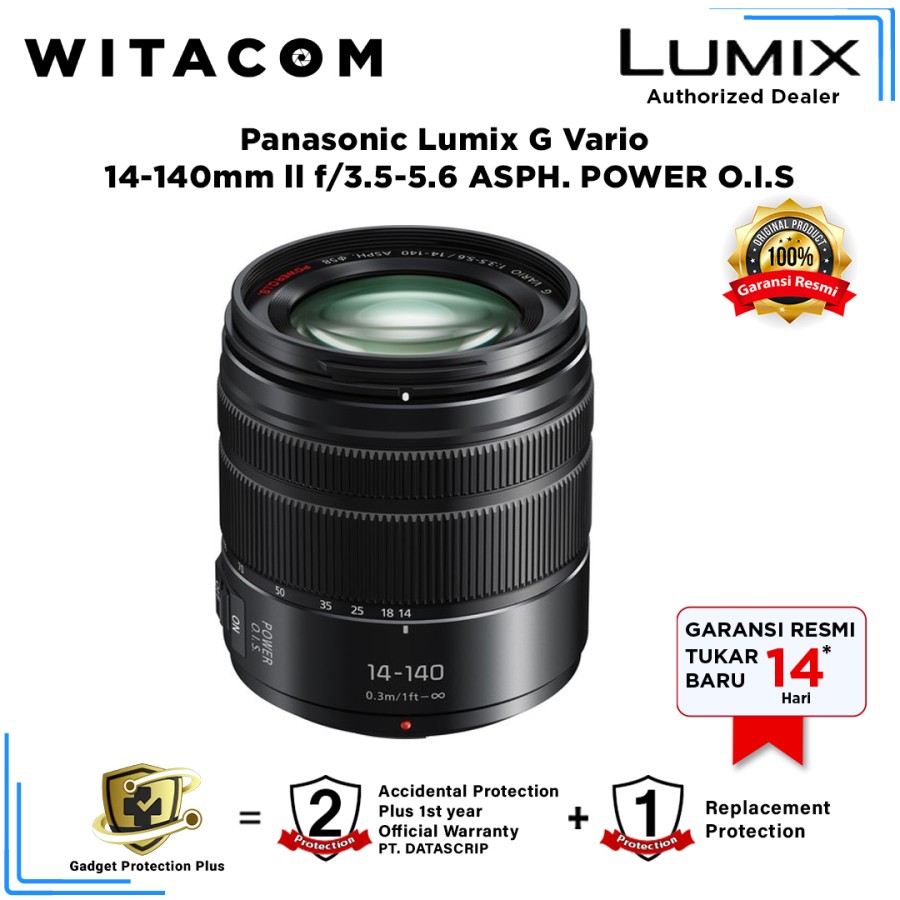 Panasonic Lumix G Vario 14-140mm F/3.5-5.6 Ii. Panasonic Lumix G Vario 14-140mm ll f/3.5-5.6 ASPH. POWER O.I.S – Witacom