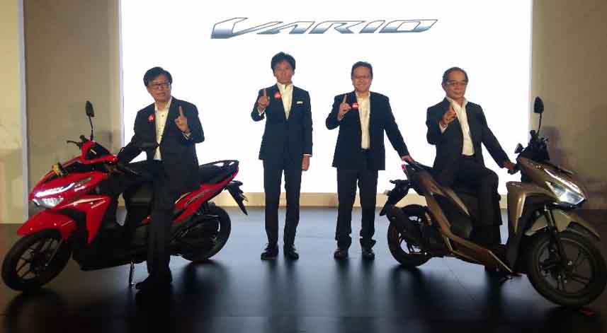 Vario 150 Red Terbaru. Banyak Berubah, Begini Tampilan Baru All New Honda Vario 150 dan 125