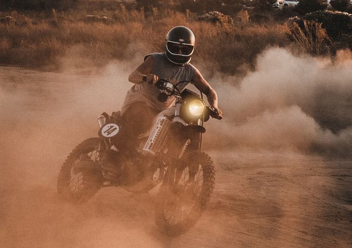 Modifikasi Motor Trail Honda Vario. Kisaran Biaya Bangun Motor Trail Rangka Replika