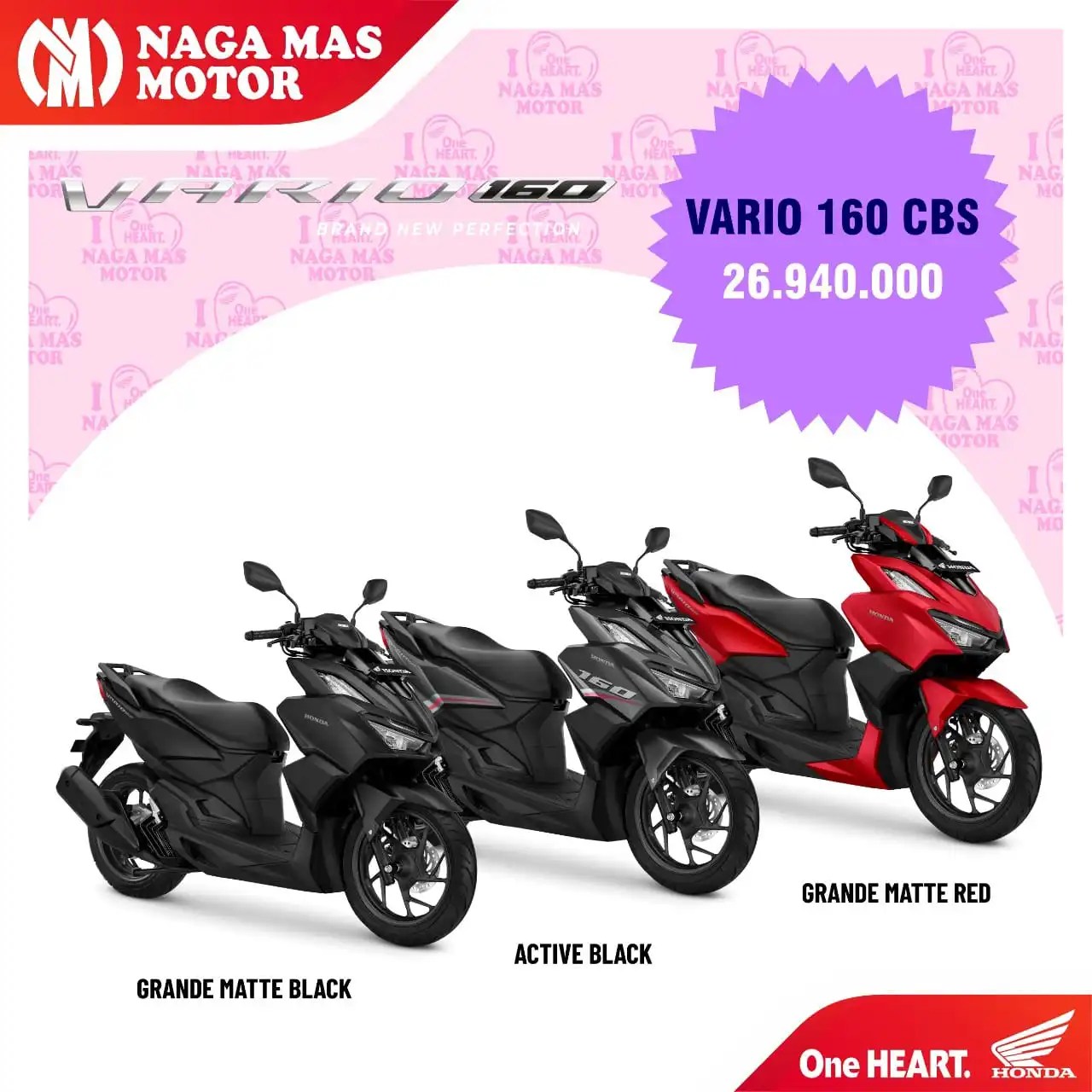 Vario 160 Otr Solo. Harga Vario 160 Solo