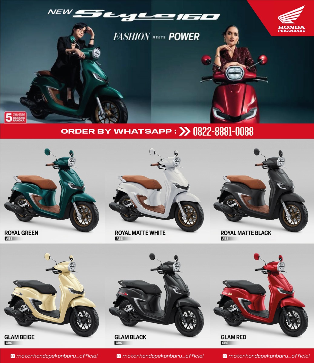 Harga Vario 110 Pekanbaru. Dealer Motor Honda Pekanbaru – Dealer Resmi Motor Honda